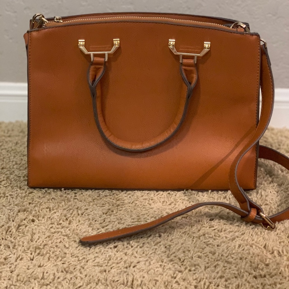 Brown Leather Crossbody Bag !!! ✨